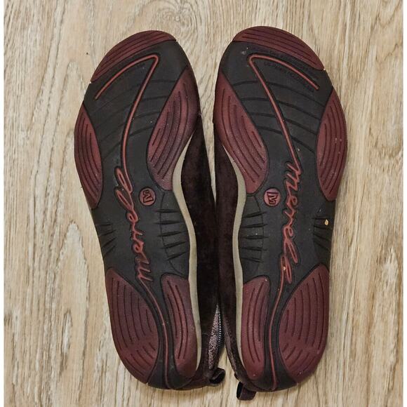 Merrell Bisect Coffee Bean Comfort Slip On Shoe Brown Suede Women's 8.5 Shoes - Picture 6 of 8